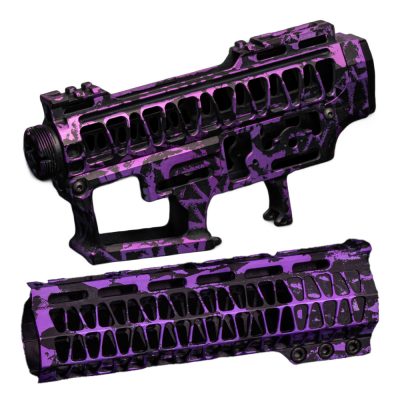 Mancraft Airsoft CNC M4 Speedsoft Body Splash Anodised Set - Purple