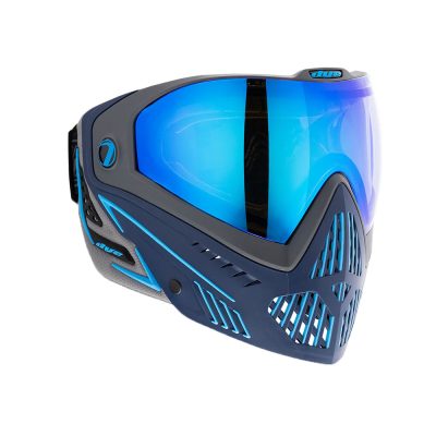 Dye I5 Paintball Mask With Thermal Lens - Raiseup - Blue/Grey/Teal