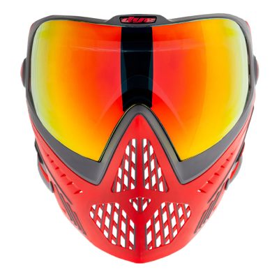 Dye I5 Paintball Mask With Thermal Lens – Shadow Fire – Grey/Red