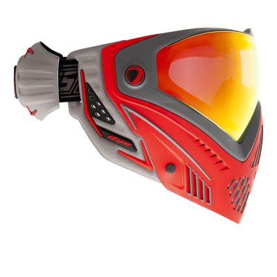 Dye I5 Paintball Mask With Thermal Lens – Shadow Fire – Grey/Red