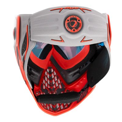 Dye I5 Paintball Mask With Thermal Lens – Shadow Fire – Grey/Red