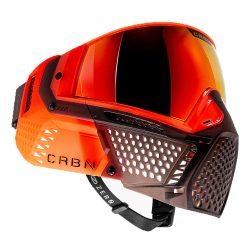 CRBN Zero Pro Paintball Mask With Thermal Lens – Less Coverage – Blaze