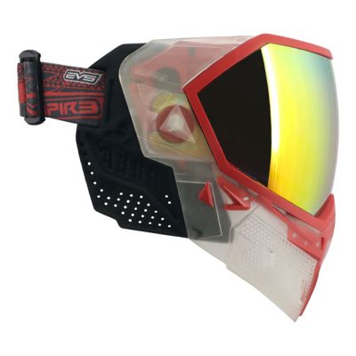 Empire EVS Paintball Mask LE With Thermal Lens – Clear Red