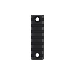 Picatinny Rail Mount System Aluminum – Square End – 3″ – 7 Slots – M-Lok System Attachment