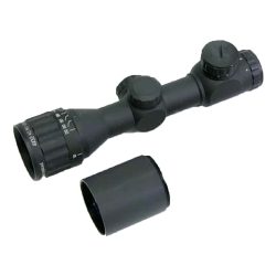 MCS Scope Sight – 4X32 Scope Set – Red/Green Illumination – Black