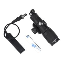 Flashlight Led M300A Mini Scout With Single Pressure Switch Pad - Black