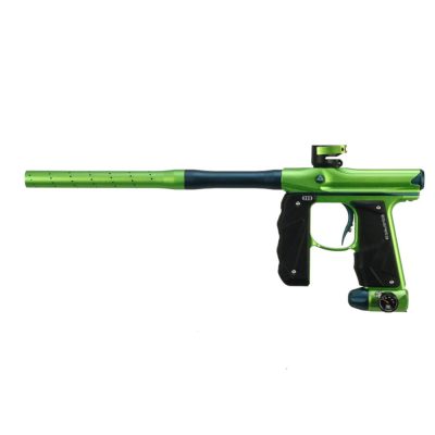 Empire Mini GS 2.0 Paintball Gun With 2 Piece Barrel - Dust Cadmium Green / Dust Admiral Blue