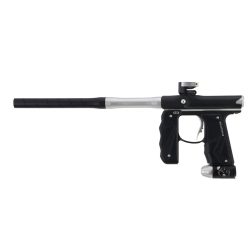 Empire Mini GS 2.0 Paintball Gun With 2 Piece Barrel – Dust Black / Dust Silver