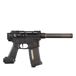 Heretic Labs Speedsoft HPA Airsoft Gun Article II – Black