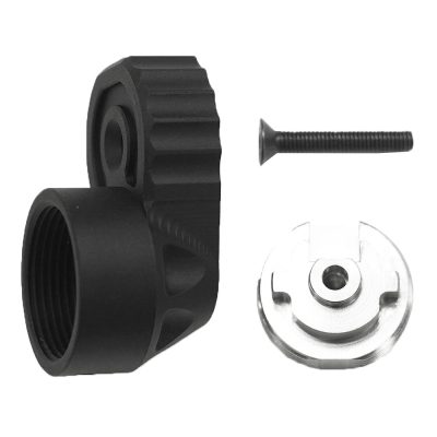 Heretic Labs Airsoft Drop Stock Adapter – Black