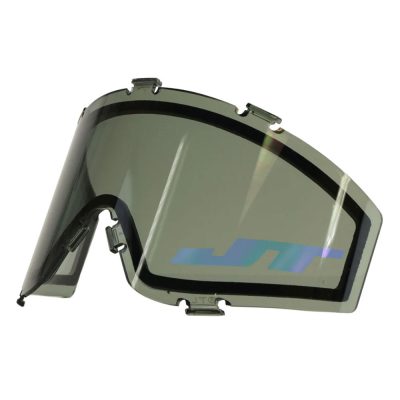 JT Spectra Paintball Mask Thermal Lens – Smoke With Blue Chromatic Logo