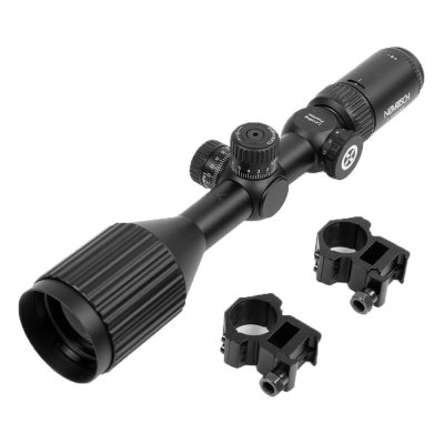 Novritsch Scope Sight – 3x-9x 50mm Scope Set – MK2 – Illuminated Mildot Reticle – Black