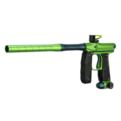 Empire Mini GS 2.0 Paintball Gun With 2 Piece Barrel - Dust Cadmium Green / Dust Admiral Blue