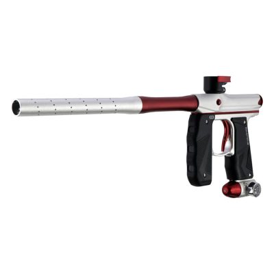 Empire Mini GS 2.0 Paintball Gun With 2 Piece Barrel – Dust Silver / Dust Burgundy