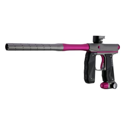 Empire Mini GS 2.0 Paintball Gun With 2 Piece Barrel – Dust Gray / Dust Pink