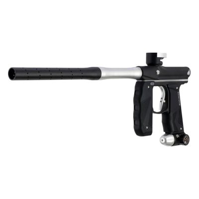 Empire Mini GS 2.0 Paintball Gun With 2 Piece Barrel – Dust Black / Dust Silver