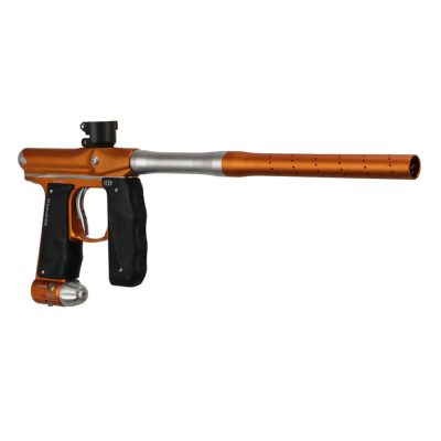 Empire Mini GS 2.0 Paintball Gun With 2 Piece Barrel – Dust Tangerine / Dust White