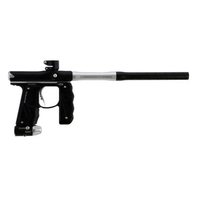 Empire Mini GS 2.0 Paintball Gun With 2 Piece Barrel – Dust Black / Dust Silver