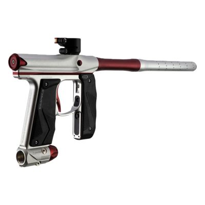 Empire Mini GS 2.0 Paintball Gun With 2 Piece Barrel – Dust Silver / Dust Burgundy