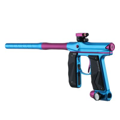 Empire Mini GS 2.0 Paintball Gun With 2 Piece Barrel – Dust Light Blue / Dust Pink