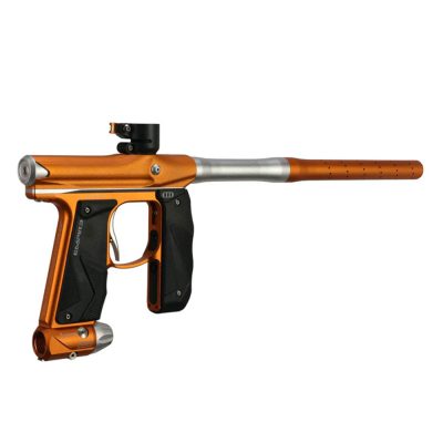 Empire Mini GS 2.0 Paintball Gun With 2 Piece Barrel – Dust Tangerine / Dust White