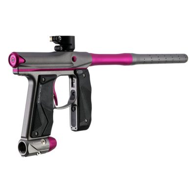 Empire Mini GS 2.0 Paintball Gun With 2 Piece Barrel – Dust Gray / Dust Pink