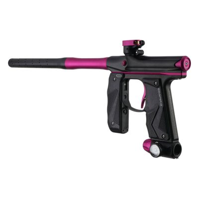 Empire Mini GS 2.0 Paintball Gun With 2 Piece Barrel – Dust Black / Dust Pink