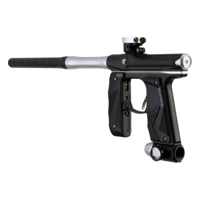 Empire Mini GS 2.0 Paintball Gun With 2 Piece Barrel – Dust Black / Dust Silver