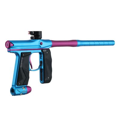 Empire Mini GS 2.0 Paintball Gun With 2 Piece Barrel – Dust Light Blue / Dust Pink