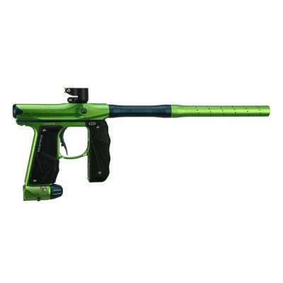 Empire Mini GS 2.0 Paintball Gun With 2 Piece Barrel - Dust Cadmium Green / Dust Admiral Blue