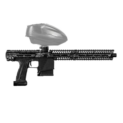 Planet Eclipse / HK Army – MG100/EMF100 MagFed Paintball Gun – With S63 3 Pieces Barrel Kit – Shrapnel