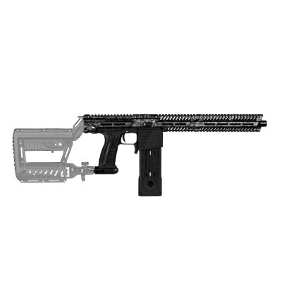 Planet Eclipse / HK Army – MG100/EMF100 MagFed Paintball Gun – With S63 3 Pieces Barrel Kit – Shrapnel