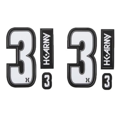 HK Army Number Sticker Pack - #3