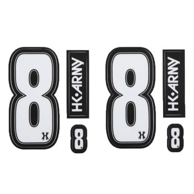 HK Army Number Sticker Pack - #8