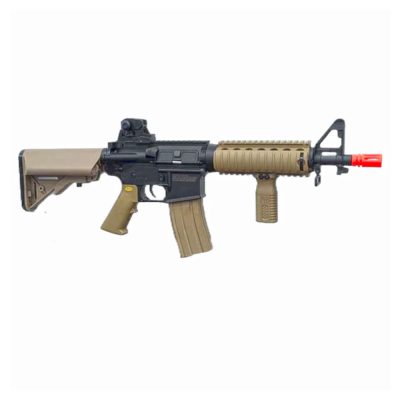 Tippmann Air Raid AR6BB AEG Airsoft Rifle Combo - Battery And Charger Included - Tan