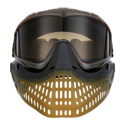 JT Proflex LE Paintball Mask With Thermal Lens – ICE Series – Brown With Bronze Gradient Lens