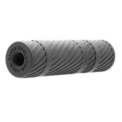 Raven T60 Sabre Polymer Airsoft Mock Suppressor For 14mm Negative Threaded Barrel – Modular Extension Set - Type C - 4PCS - Black