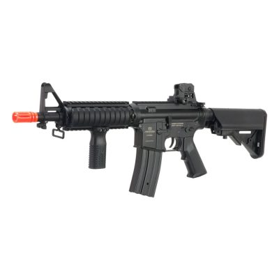 Tippmann Air Raid AR6BB AEG Airsoft Rifle Combo - Battery And Charger Included - Black