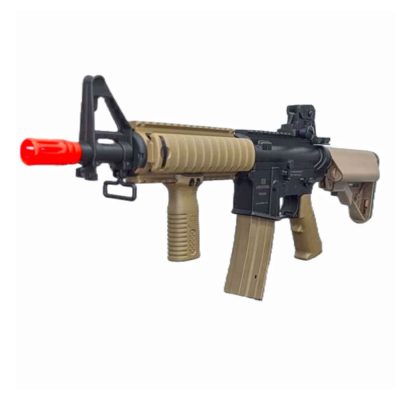 Tippmann Air Raid AR6BB AEG Airsoft Rifle Combo - Battery And Charger Included - Tan