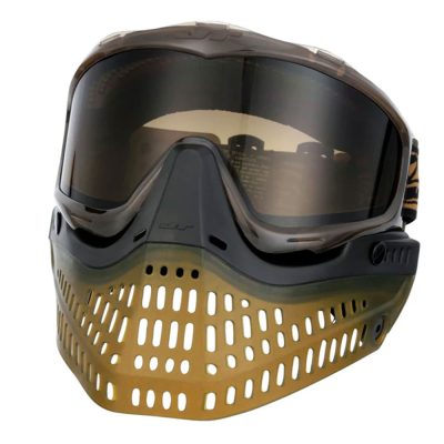 JT Proflex LE Paintball Mask With Thermal Lens – ICE Series – Brown With Bronze Gradient Lens