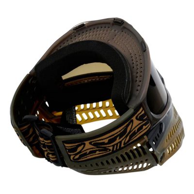 JT Proflex LE Paintball Mask With Thermal Lens – ICE Series – Brown With Bronze Gradient Lens