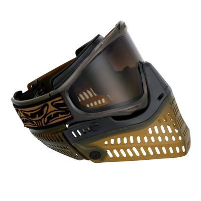 JT Proflex LE Paintball Mask With Thermal Lens – ICE Series – Brown With Bronze Gradient Lens