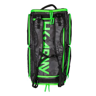 HK Army Expand 75L Roller Gear Bag – Shroud Neon Green