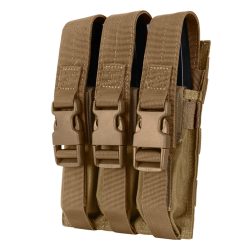 Condor Triple MP5 Mag Pouch – Molle Attachment – Coyote