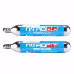 Umarex NitroAir Nitrogen Cartridges Already Filled Use With N2 Designated Airguns – 32 Grams - 3600 PSI - Dual Pack