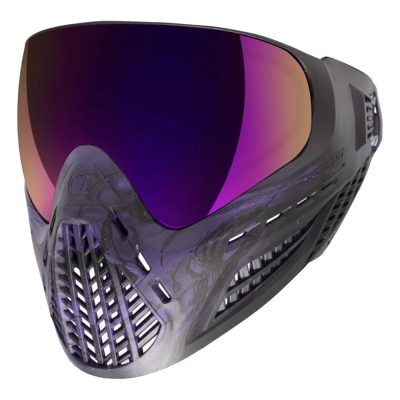 Virtue Ascend Paintball Mask With Thermal Lens - Purple Skull LE