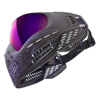 Virtue Ascend Paintball Mask With Thermal Lens - Purple Skull LE