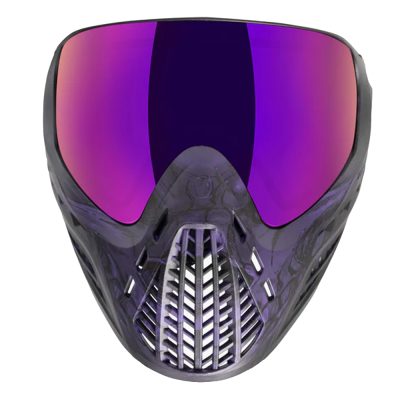 Virtue Ascend Paintball Mask With Thermal Lens - Purple Skull LE