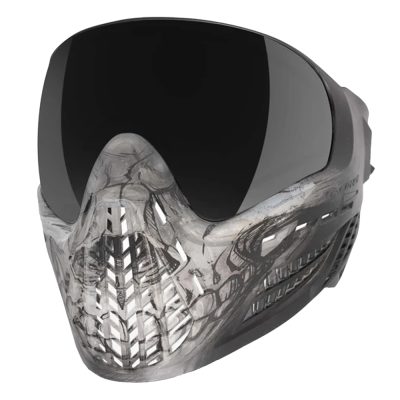 Virtue Ascend Paintball Mask With Thermal Lens - Clear Skull LE