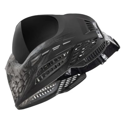 Virtue Ascend Paintball Mask With Thermal Lens - Clear Skull LE